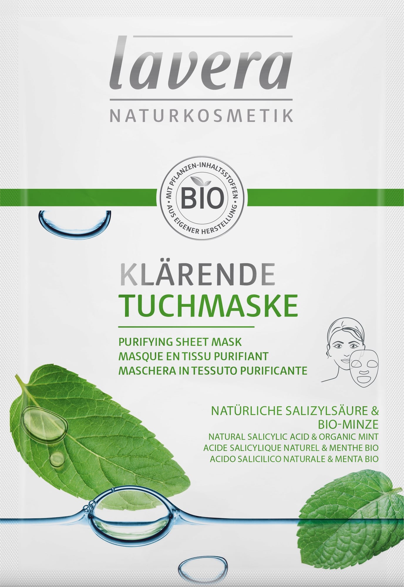 MASCA BIO SERVETEL PURIFICATOARE, 1 BUC LAVERA