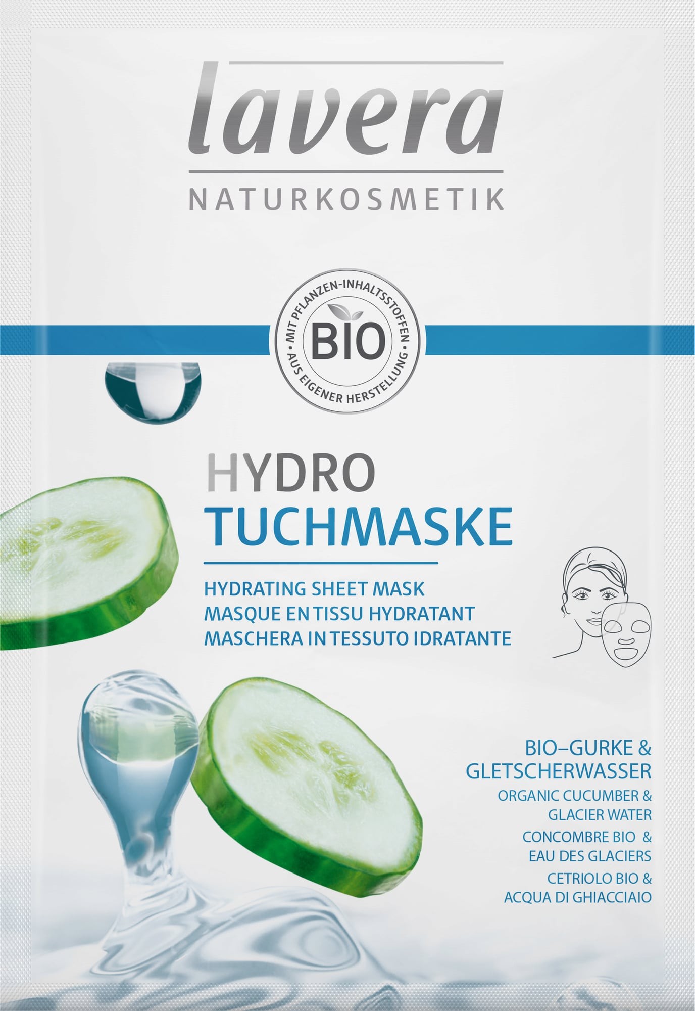 MASCA BIO SERVETEL HIDRATANTA, 1 BUC LAVERA