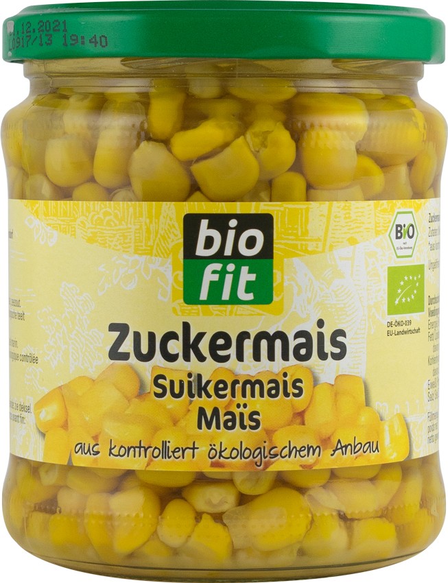 Porumb BIO, 330g Bio Fit