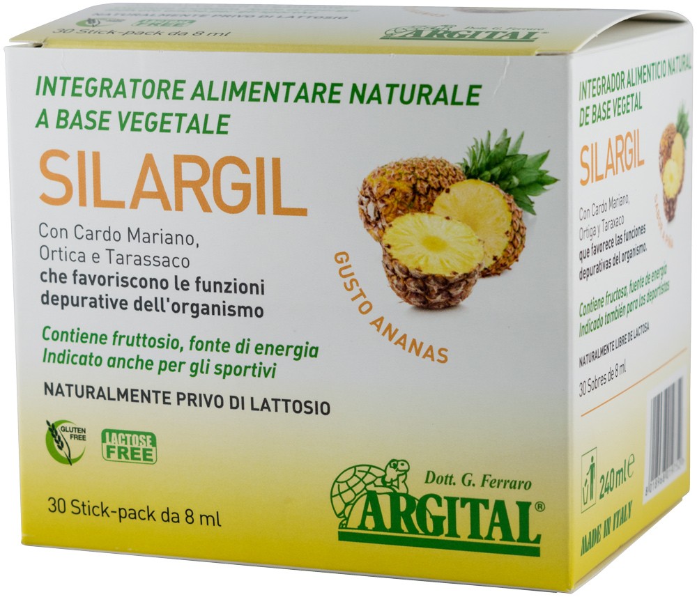 SILARGIL SUPLIMENT ALIMENTAR PE BAZA DE PLANTE, 30X8 ML ARGITAL