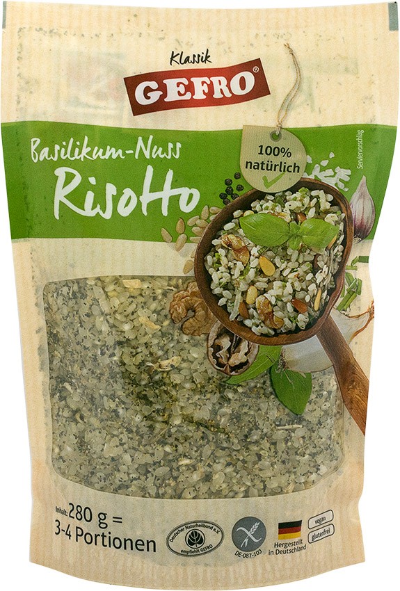 RISOTTO CU BUSUIOC SI NUCA, 280G GEFRO