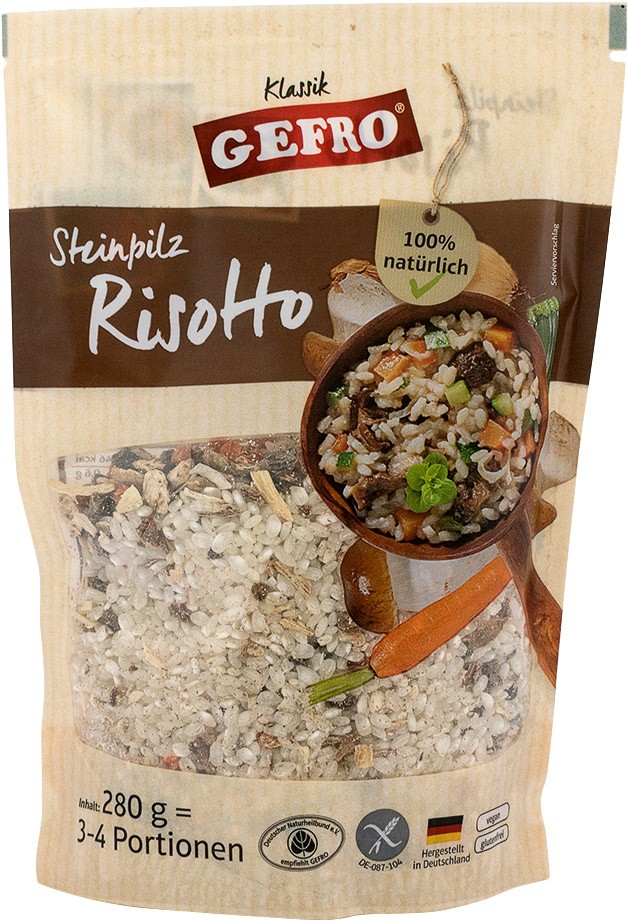 RISOTTO CU HRIBI, 280G GEFRO