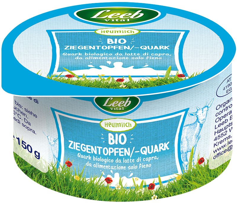 BRANZA BIO DIN LAPTE DE CAPRA, 150G LEEB VITAL