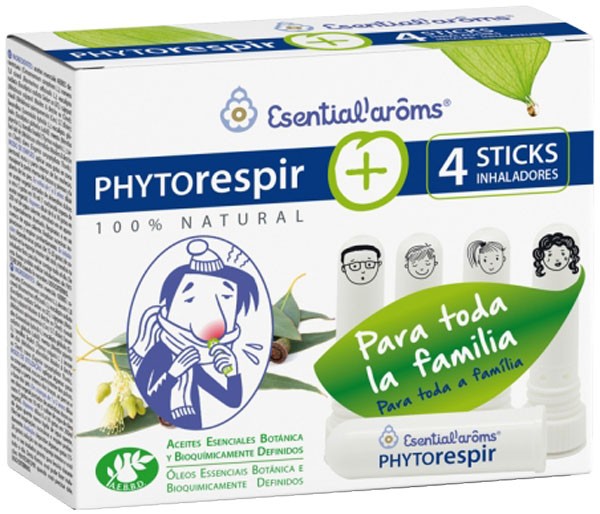 PHYTORESPIR 30 ML + 4 STICKURI INHALATOARE ESENTIALAROMS