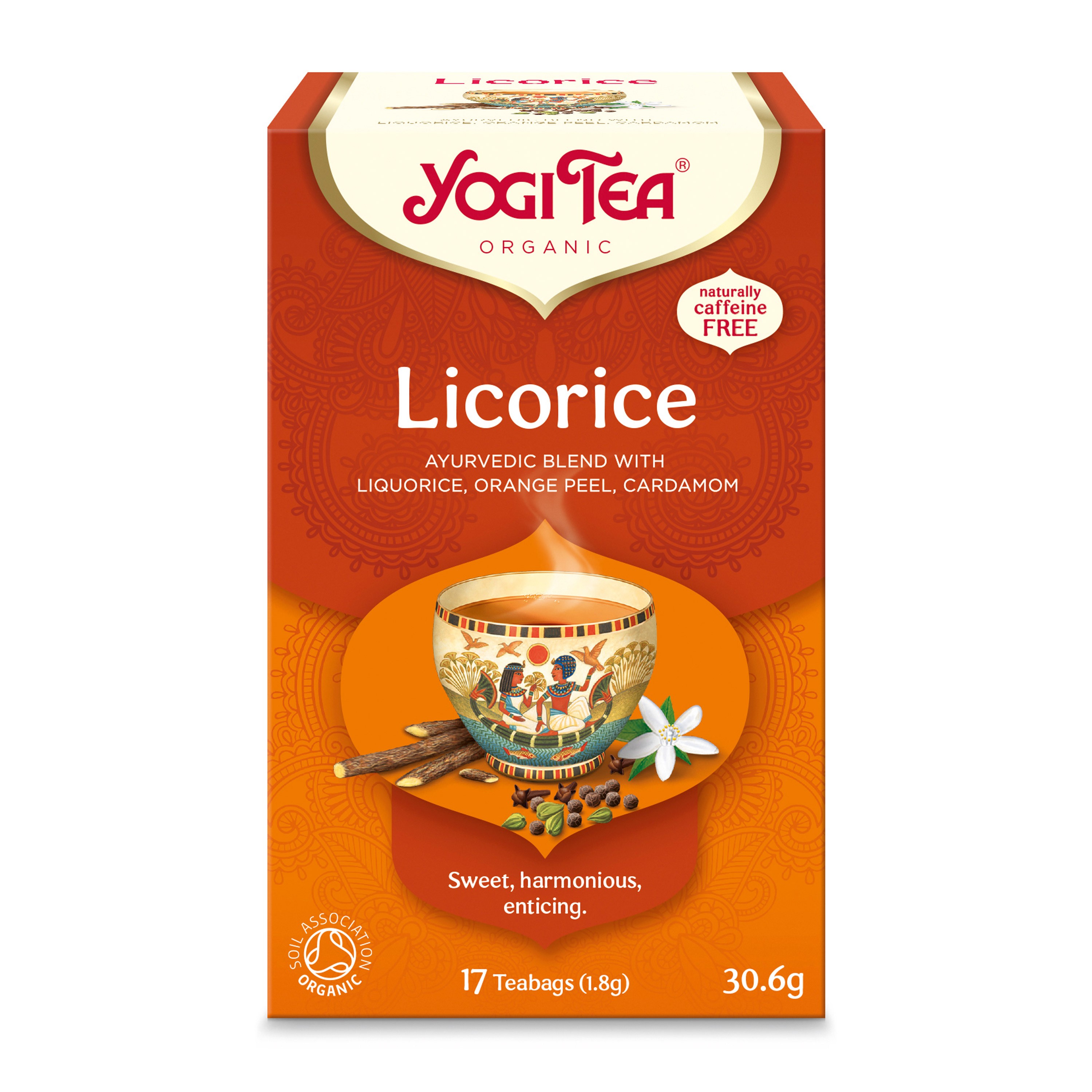 Ceai bio Lemn Dulce, 17 pliculete 30.6g Yogi Tea