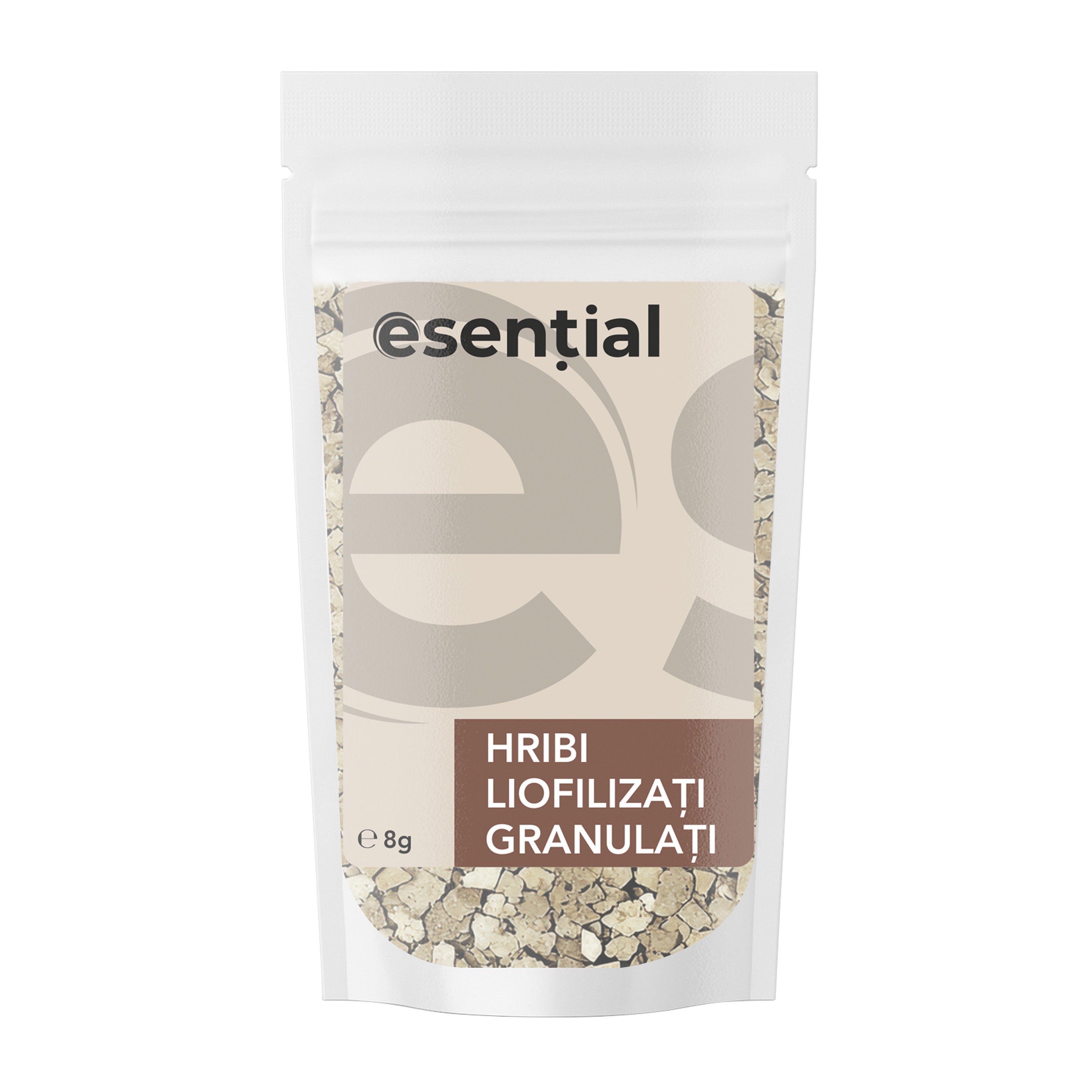 Hribi liofilizați granulați, 8g Esential