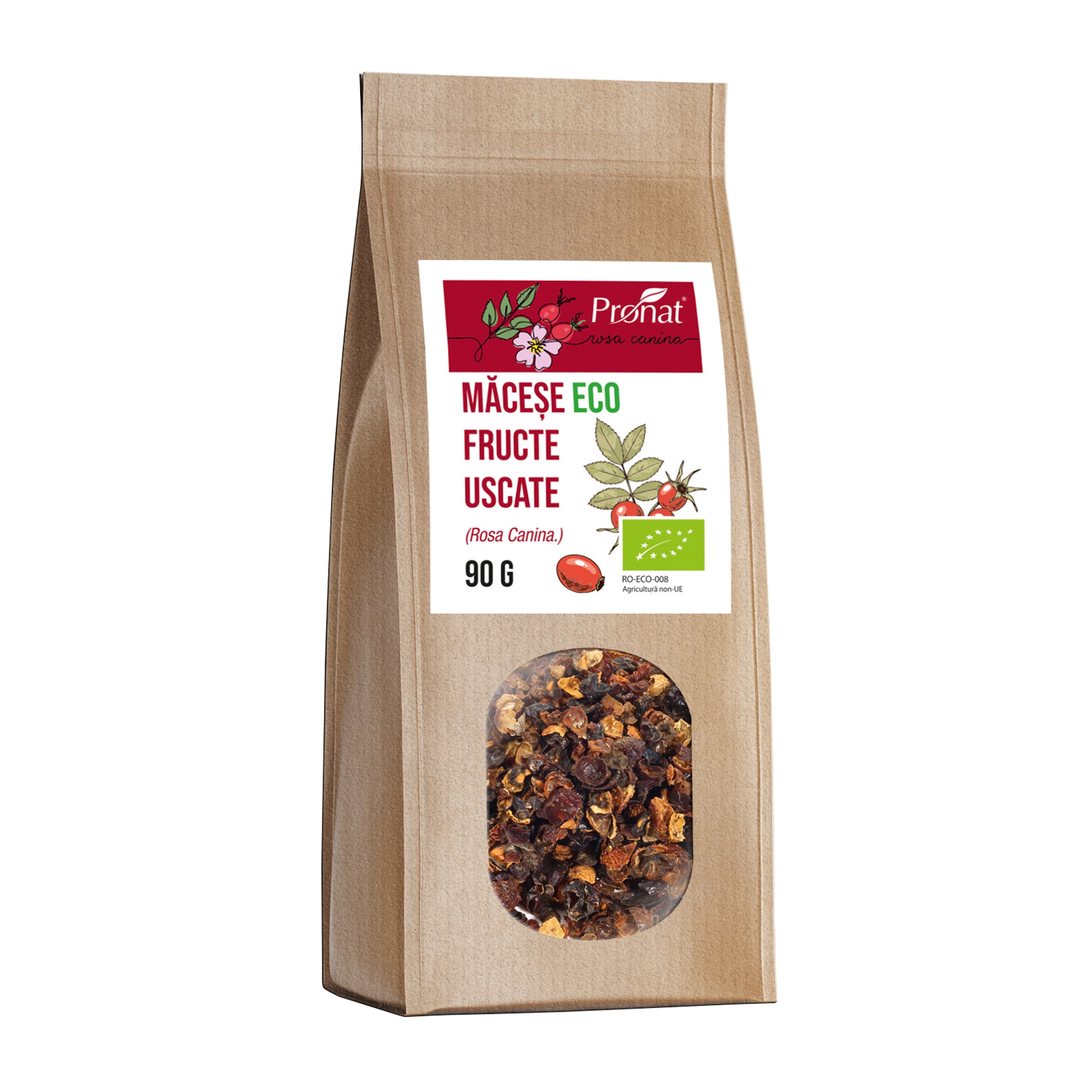 Macese bio uscate, 90g Pronat