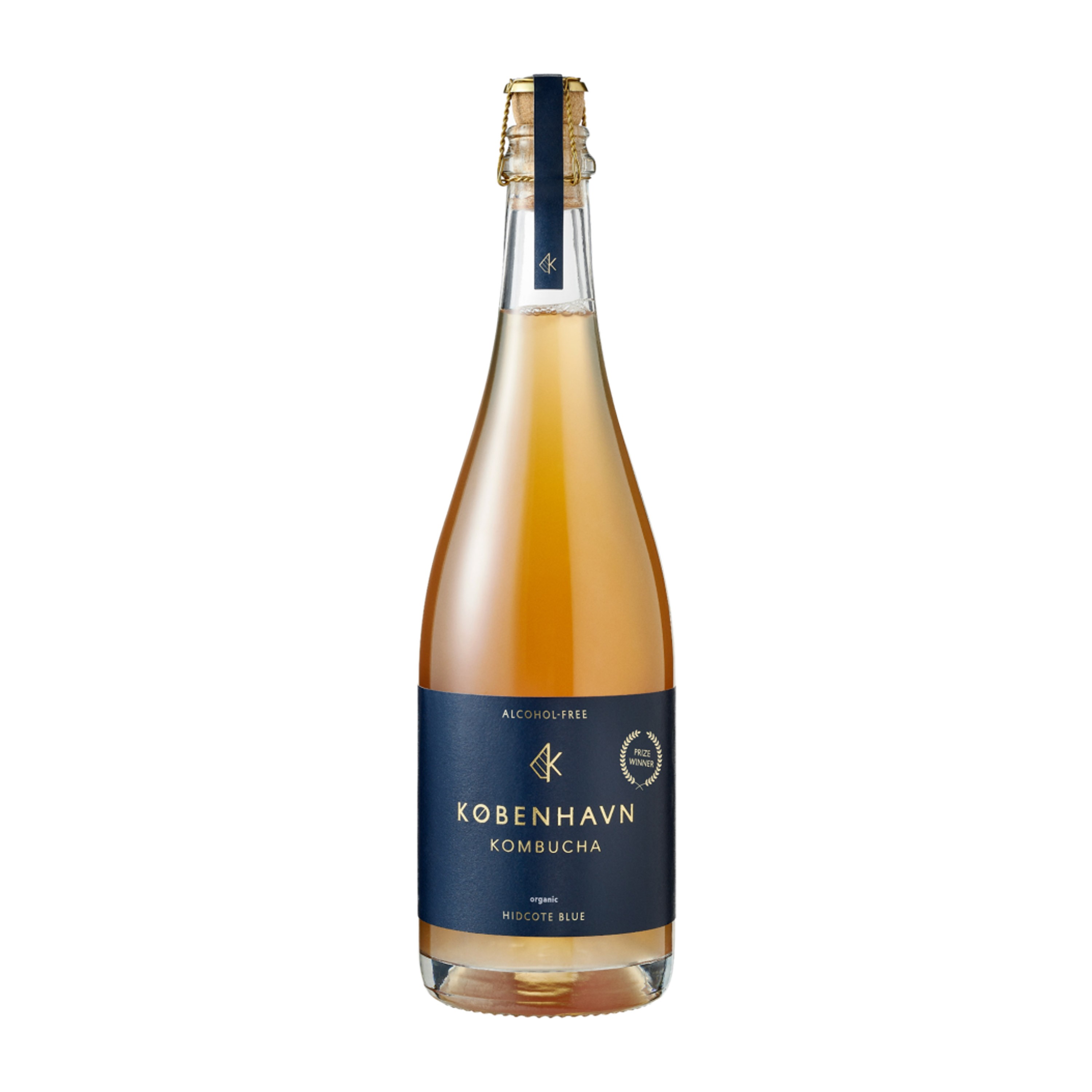 Copenhaga Kombucha Hidcote Blue, 750ml BIO, Fara Alcool