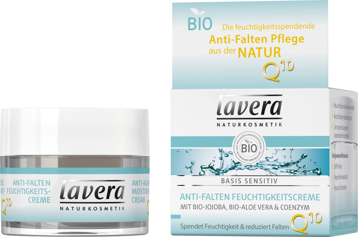 Basis Sensitive Crema hidratanta antirid cu Q10 Bio, 50 ml Lavera