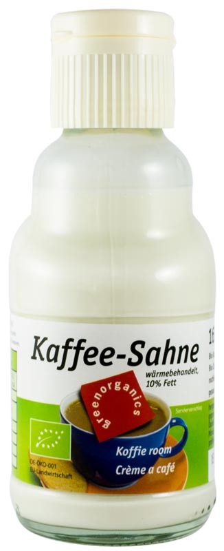 Lapte bio pentru cafea 10% grasime, 165 g GREEN ORGANICS