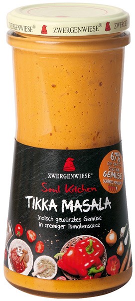 Soul Kitchen Tikka Masala Bio reteta indiana, 420 ml / 400g ZWERGENWIESE