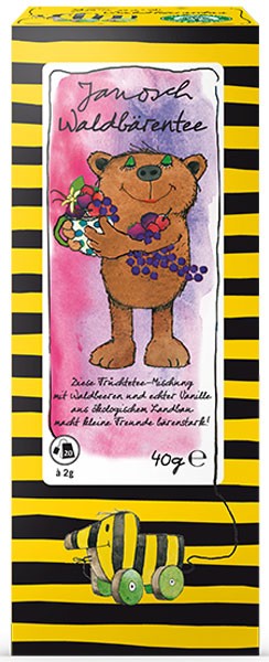 Janosch ceai BIO din fructe de padure, 40g LEBENSBAUM