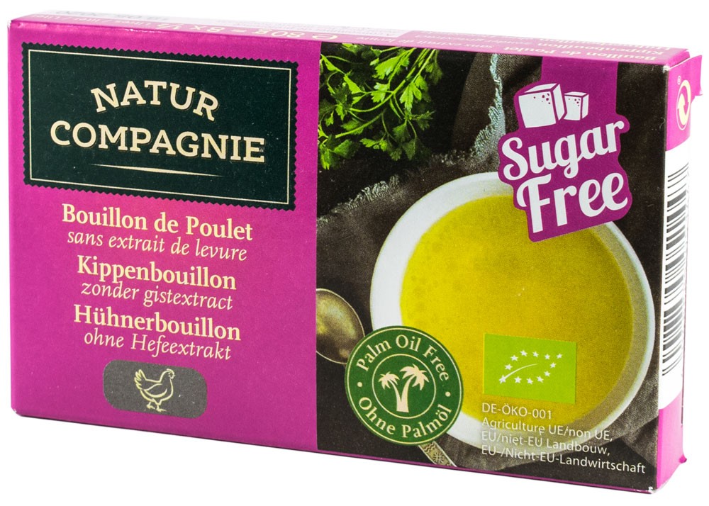 Supa BIO de pui, 80g NATUR COMPAGNIE