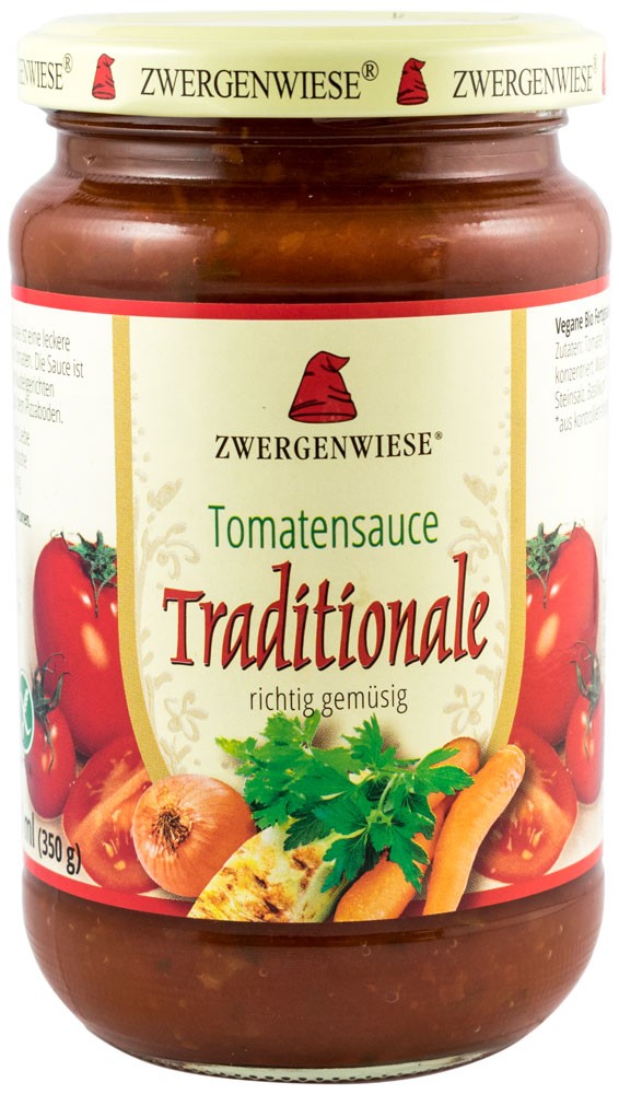 Sos BIO de rosii Traditional, 350 gr ZWERGENWIESE