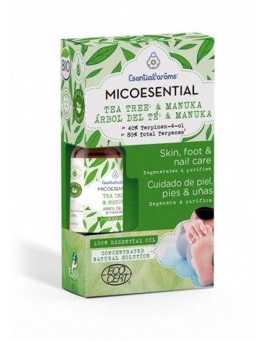 Dieteticos Intersa – Micoesential, ulei esential BIO din arbore de ceai si manuka, 10 ml