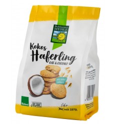 Bohlsener Mühle – Haferling – Biscuiți bio/ecologici crocanți din ovăz cu fulgi de cocos, 125g