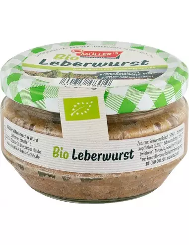 Specialitate BIO din ficat de porc, 160g