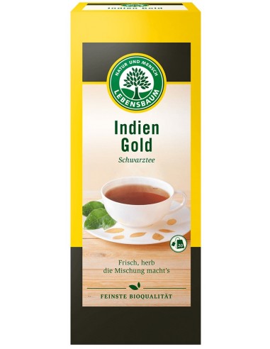 Lebensbaum – Ceai negru BIO Indian Gold, 40g