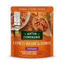 Mancare bio de bulgur si quinoa in stil oriental, Express, 250g Natur Compagnie