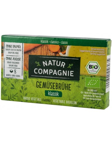 Natur Compagnie - Supa bio de legume, 8 cuburi