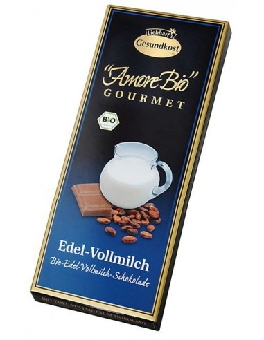 LIEBHART’S AMORE BIO – Ciocolată cu lapte, 100 g
