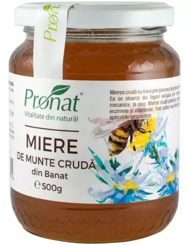 Miere de munte cruda 500 g