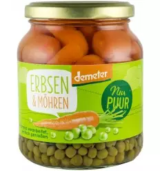 MAZARE SI MORCOVI BIO SI DEMETER, 350G NUR PUUR