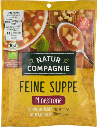 Natur Compagnie - Minestrone, supa bio, 50g