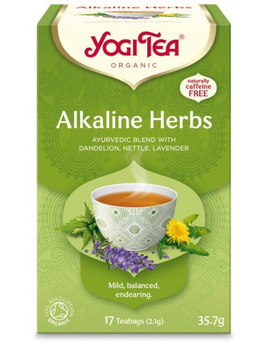 Yogi Tea – Ceai BIO din plante alcaline, 35,7 g