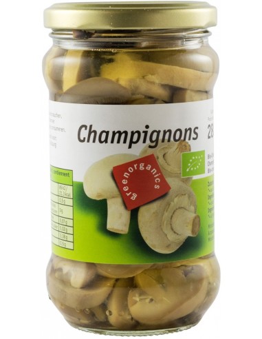 Green Organics - Ciuperci Champignon Bio, 330g/170g