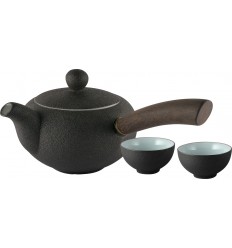 Set Rehu pentru ceai cu ceainic si doua cesti (0.2l) in cutie de cadou