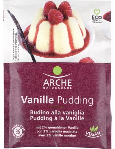 Arche Naturküche - Budinca bio de vanilie, 40 g