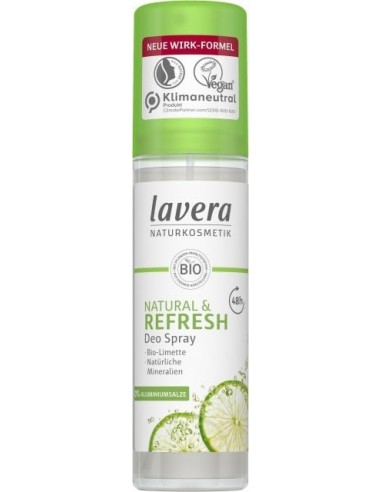 Spray deodorant bio Refresh, 75ml Lavera
