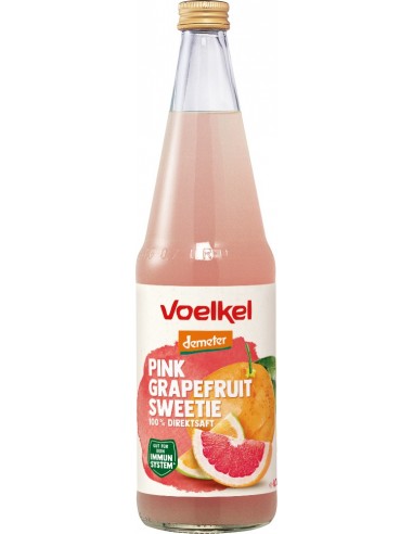 Suc bio de grapefruit roz, 700ml VOELKEL