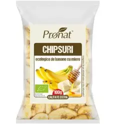 Chipsuri bio de banane cu...