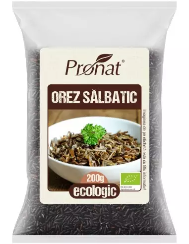 Orez salbatic bio 200g Pronat