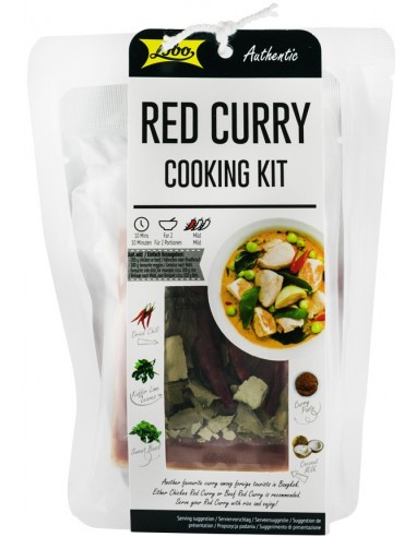 Kit pentru gatit curry rosu, 253g Lobo