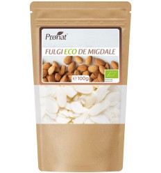 Fulgi bio de migdale 100g...