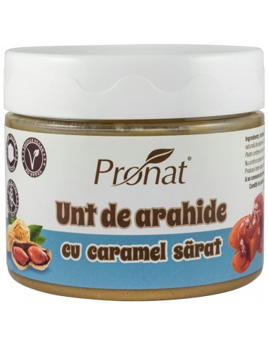 Unt de arahide Nuts Energy cu caramel...