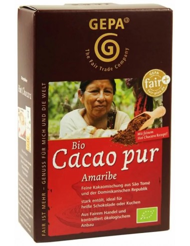Cacao bio pura Amaribe, 125g Gepa