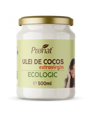 Ulei de cocos bio extravirgin, 500ml...