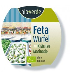 Cuburi de feta bio in...