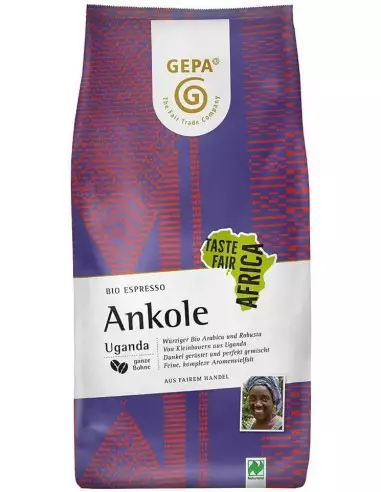 Cafea espresso boabe bio Ankole, 1 Kg...