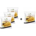 Pachet 4 buc la pret de 3 buc Falatite® Mix bio din faina de naut cu condimente pentru clatite, 4 x 250g Pronat
