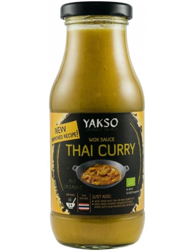 Sos bio pentru wok Thai Curry, 240ml...