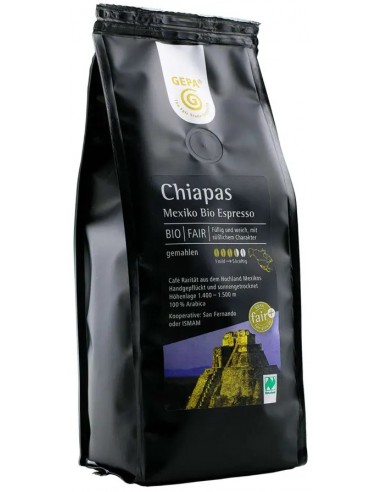 Cafea bio si fairtrade macinata...