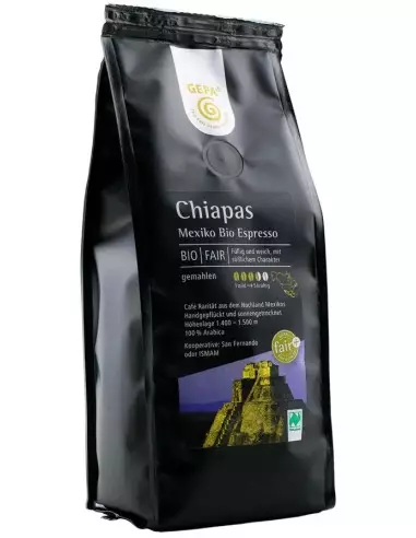 Cafea bio si fairtrade macinata...