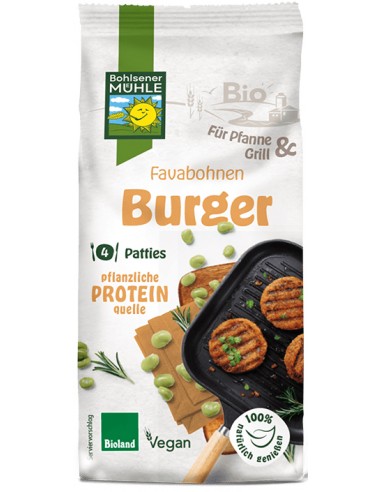 Premix bio pentru burgeri din boabe...