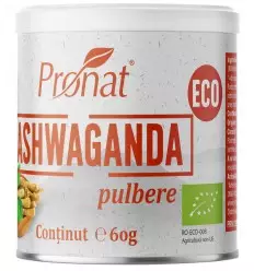 Ashwaganda bio pulbere, 60g...