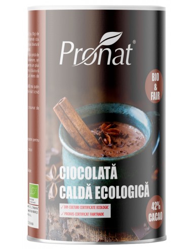 Ciocolata calda bio & fairtrade 800g...